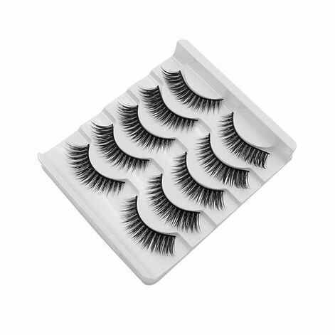 Handmade 3D Fake Eyelashes 5 Paari Kunstripsmed